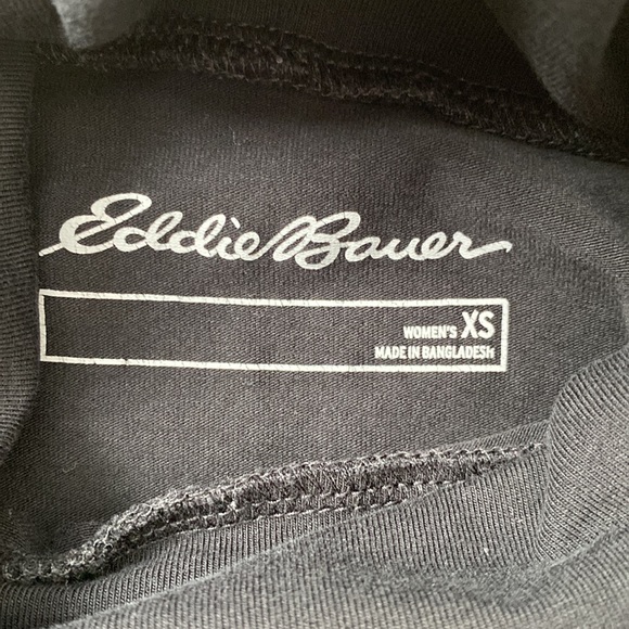 Eddie Bauer black turtle neck size XS - Picture 2 of 4